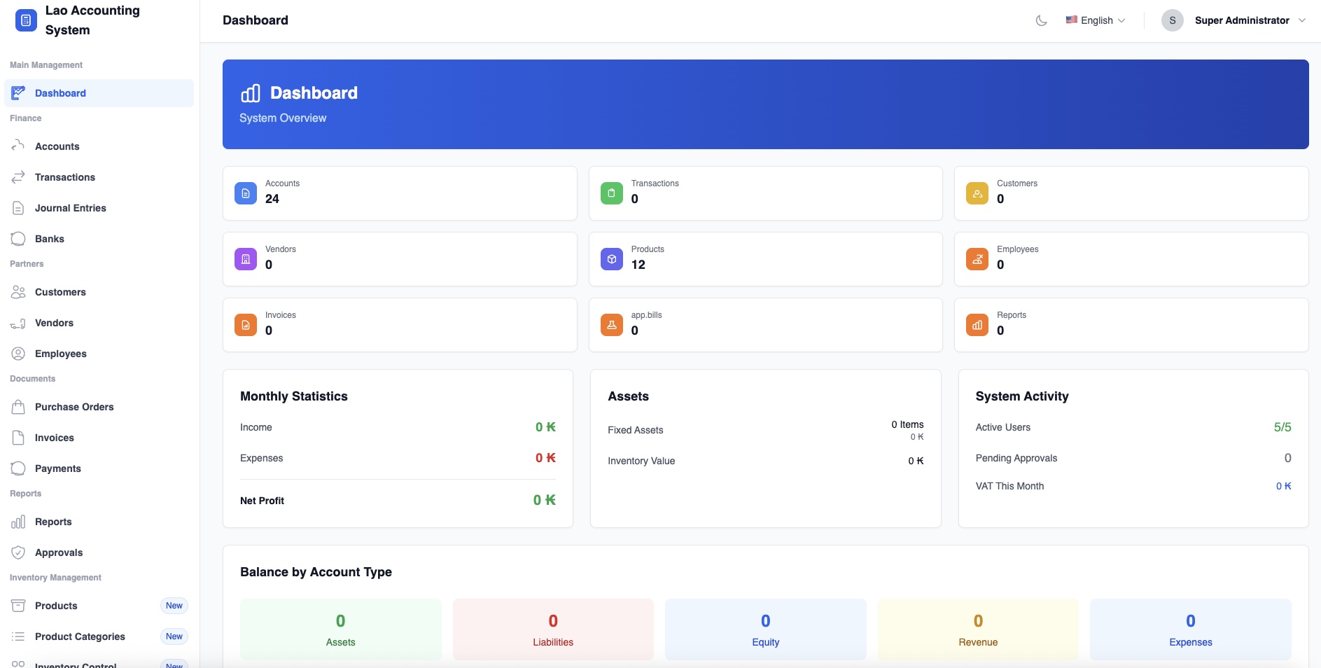 Lao Accounts Systems