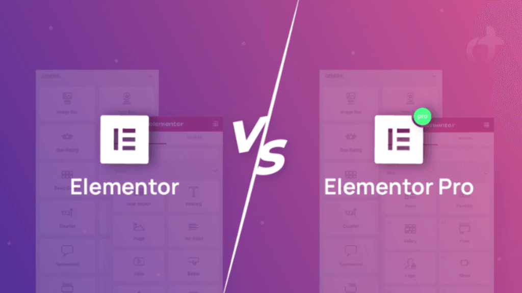 Elementor Pro vs Elementor: ຄວາມແຕກຕ່າງ ແລະອັນໃດເໝາະກັບທ່ານ? 🤔